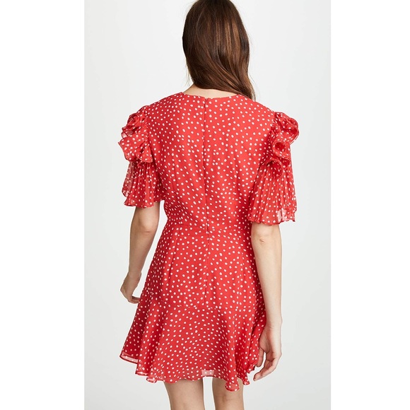 Keepsake the Label Moonshine Dress - Red White Polkadot Dress - Picture 3 of 8